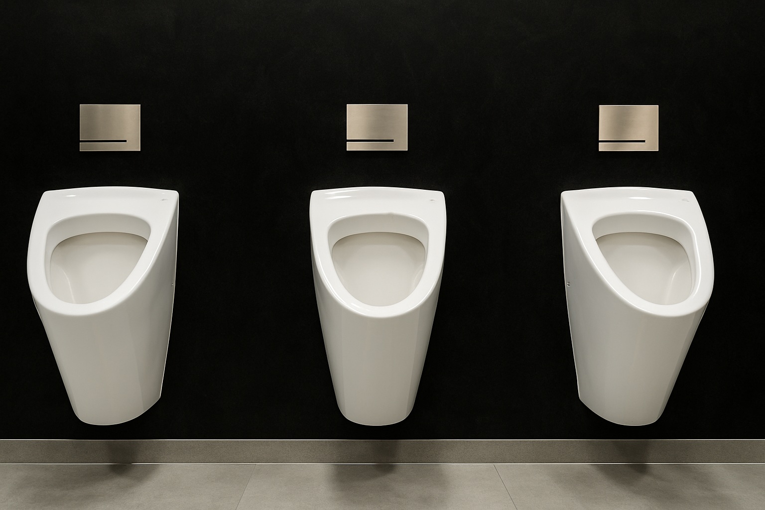 FontanaShowers commercial urinal restroom specification concept